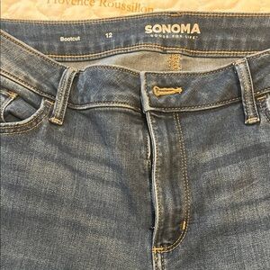 Sonoma woman’s Classic Indigo Bootcut Jeans